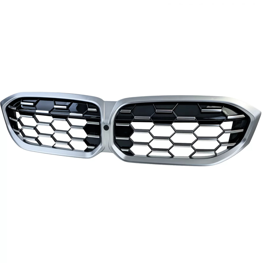 Nido d’ape Performance griglia nero cromato per Serie 3 BMW G20 G21 LCI da 2022
