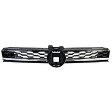 Nido d’ape radiatore griglia Nero lucido con cromato modanatura per VW Golf 7 restyling 17-20