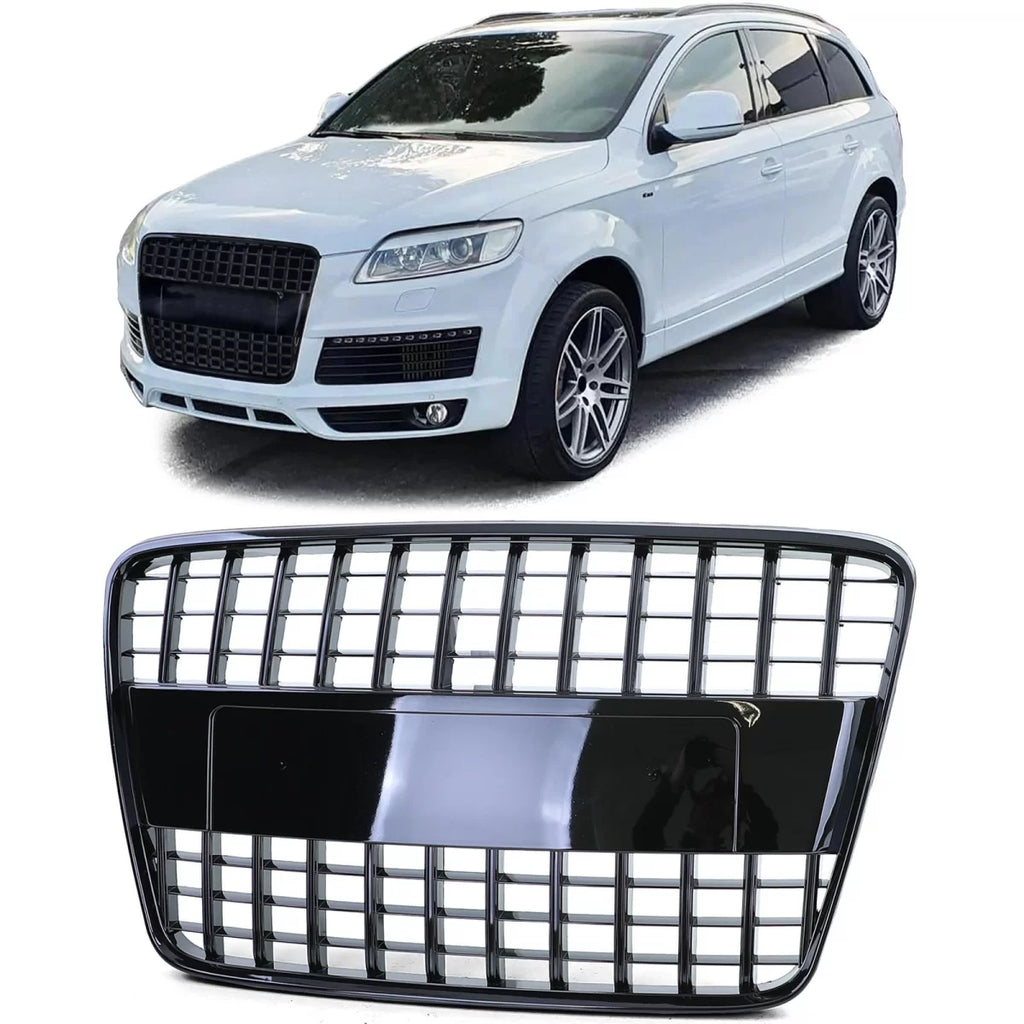 Nido d’ape Sport griglia senza emblema Nero lucido per Audi Q7 4L 05-09