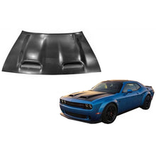 Carica l'immagine nel visualizzatore di Gallery, Cofano cofano con Prese aria per Dodge Challenger Coupe (2015-2023)