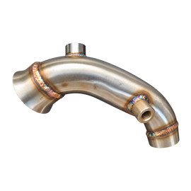 Dettaglio flangia downpipe T18 Renault Clio Megane Scenic Kangoo Kadjar 1.5 dCi