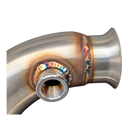 Dettaglio flangia rotonda downpipe T17B Ford