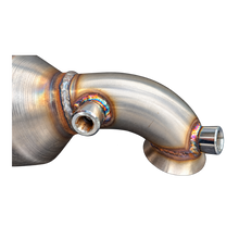 Dettaglio catalizzatore 200 celle downpipe T17BK Ford