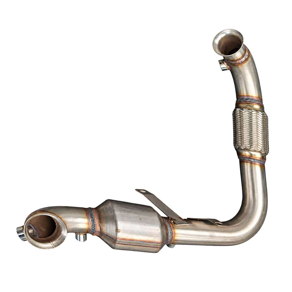Saldature downpipe House-Tuning T17BK acciaio inox