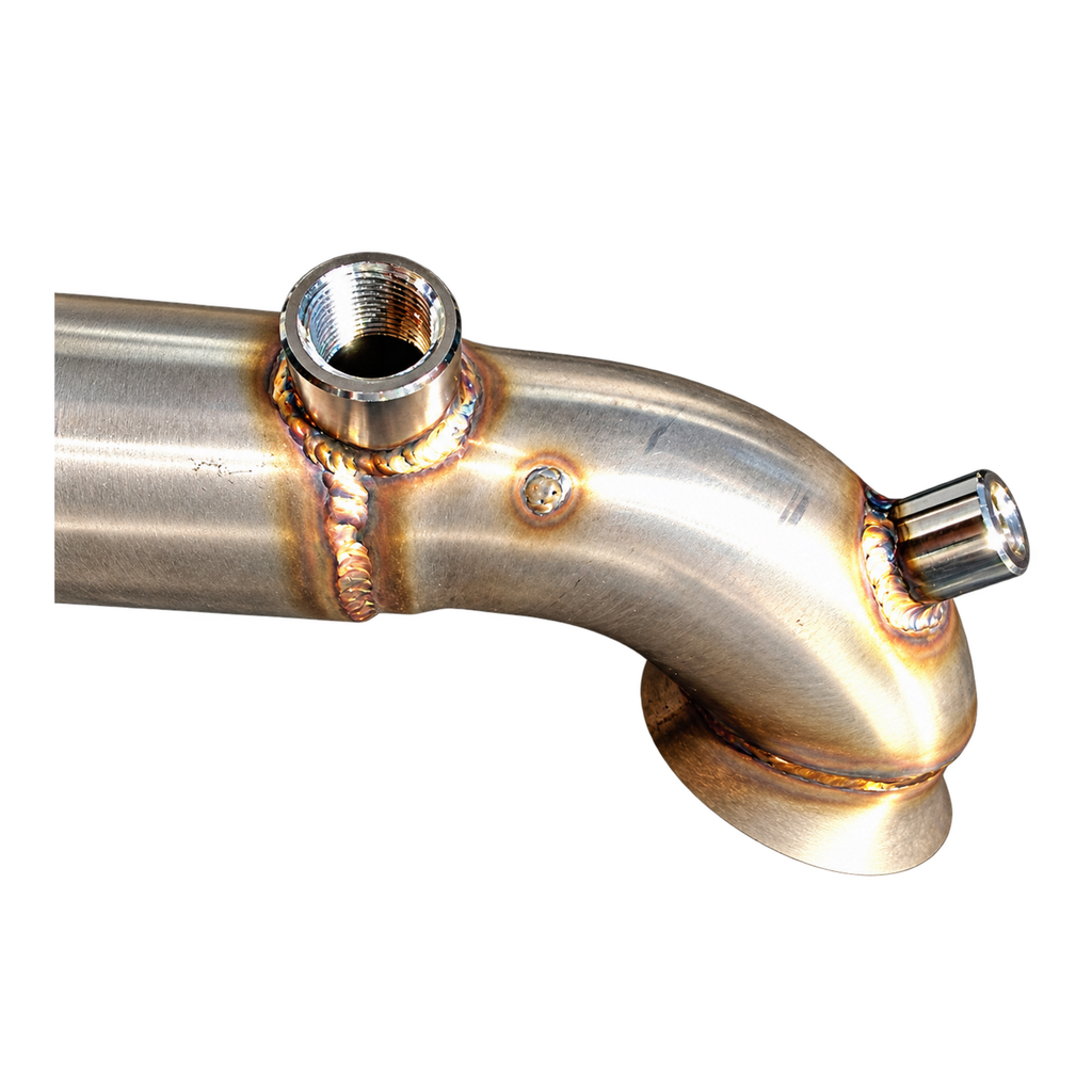 Dettaglio downpipe T17C Ford Adblue