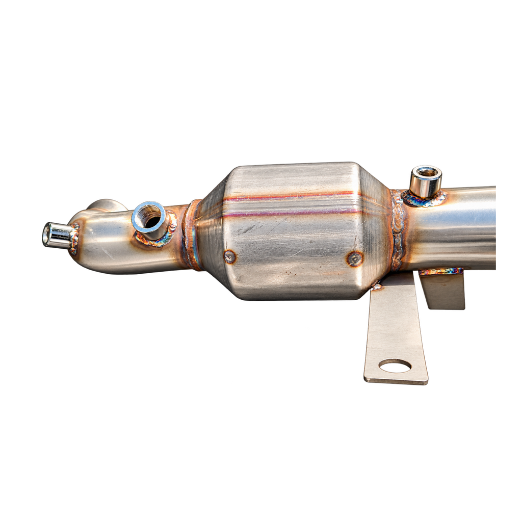 Saldature downpipe House-Tuning T17CK acciaio inox