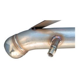 Dettaglio downpipe MB Mercedes 300 320 350 CDI