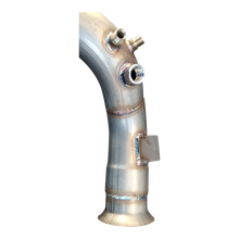 Saldature downpipe House-Tuning MB acciaio inox