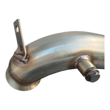 Dettaglio downpipe T18B Nissan Qashqai 1.5 dCi