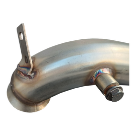 Dettaglio downpipe T18B Nissan Qashqai 1.5 dCi