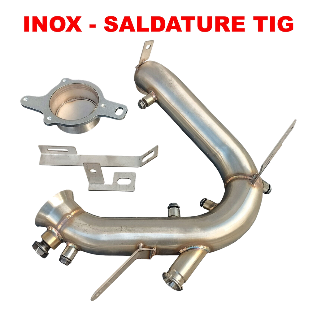 Downpipe House-Tuning T18B in acciaio inox per Dacia 1.5 dCi Adblue