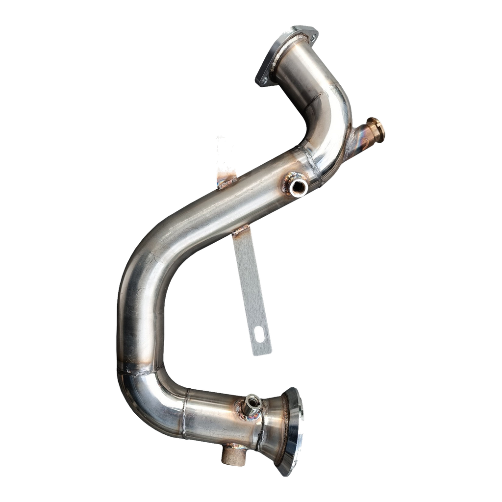 Dettaglio downpipe AL1 Alfa Romeo Stelvio 2.2