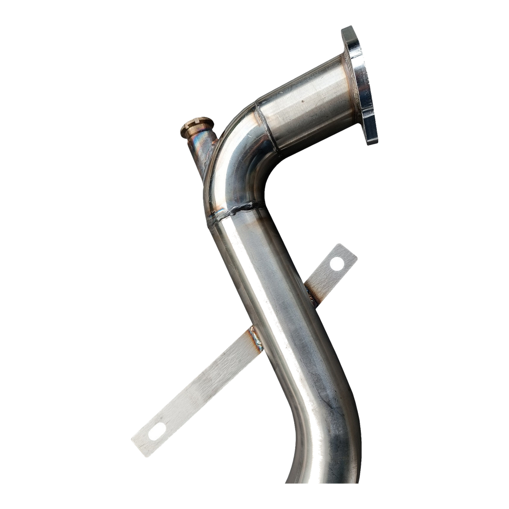 Saldature downpipe House-Tuning AL1 acciaio inox