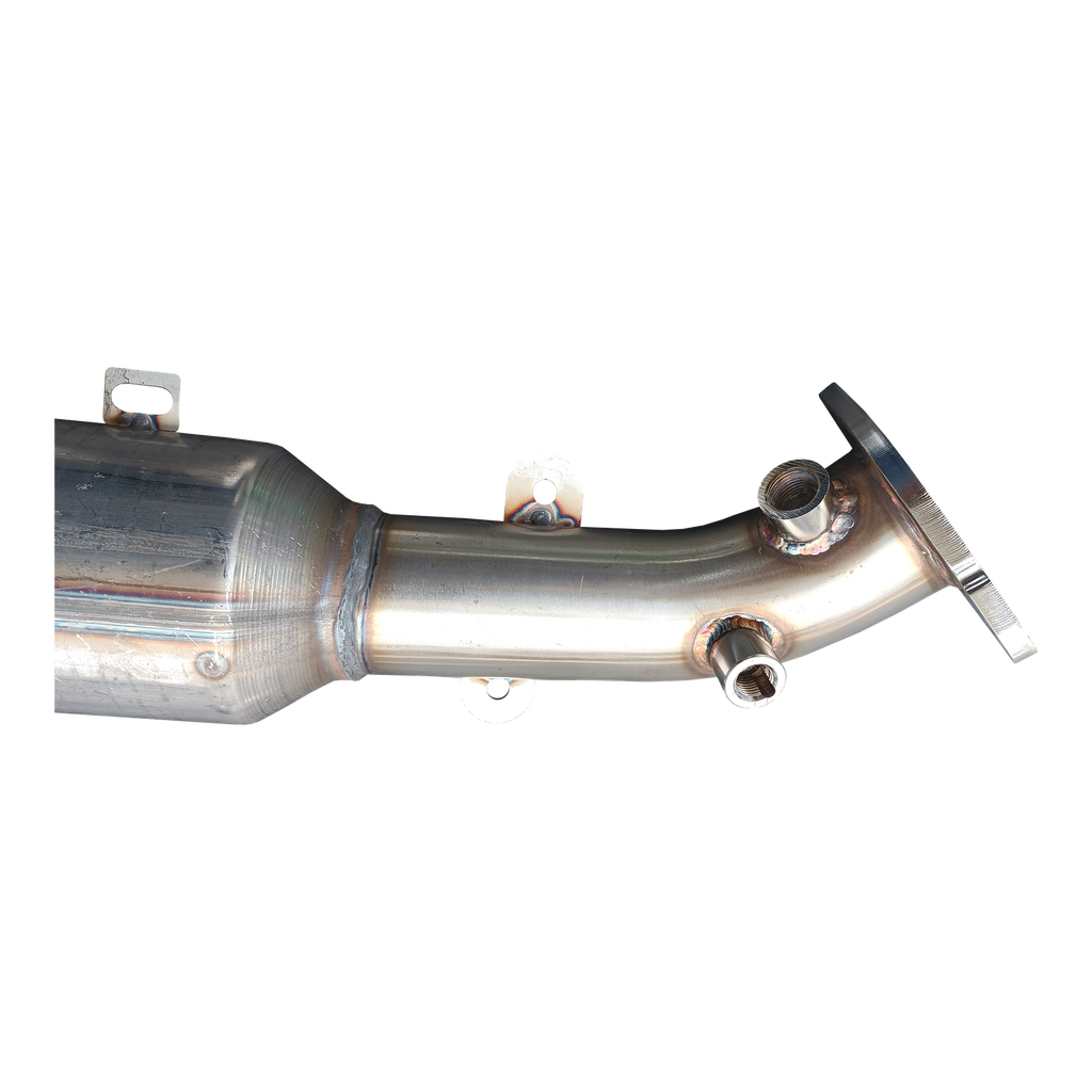 Downpipe House-Tuning AL1K con catalizzatore 200 celle per Alfa Romeo Giulia e Stelvio 2.2 JTD - dettaglio 2
