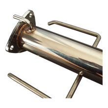 Downpipe House-Tuning T2A in acciaio inox spazzolato per Alfa Romeo 159 1.9 JTDm
