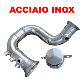 Downpipe House-Tuning VA6 in acciaio inox per Audi A3 A4 Q2 Q3 2.0 TDI Adblue