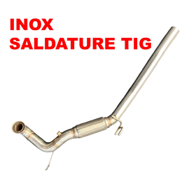 Downpipe House-Tuning VA1 in acciaio inox per Volkswagen Golf 6 Passat Tiguan 2.0 TDI