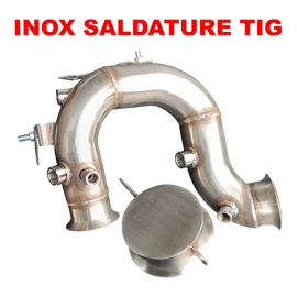Downpipe House-Tuning VA4 in acciaio inox per 2.0 TDI Euro 6 gruppo VAG