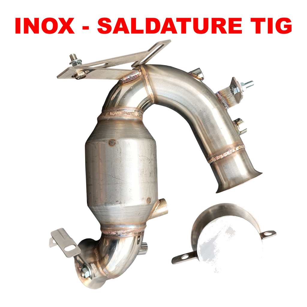 Downpipe con catalizzatore 200 celle Audi A3 8V 2.0 TDI Euro 6