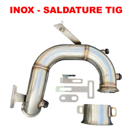 Downpipe House-Tuning VA14 in acciaio inox per 1.4 TDI CUS gruppo VAG
