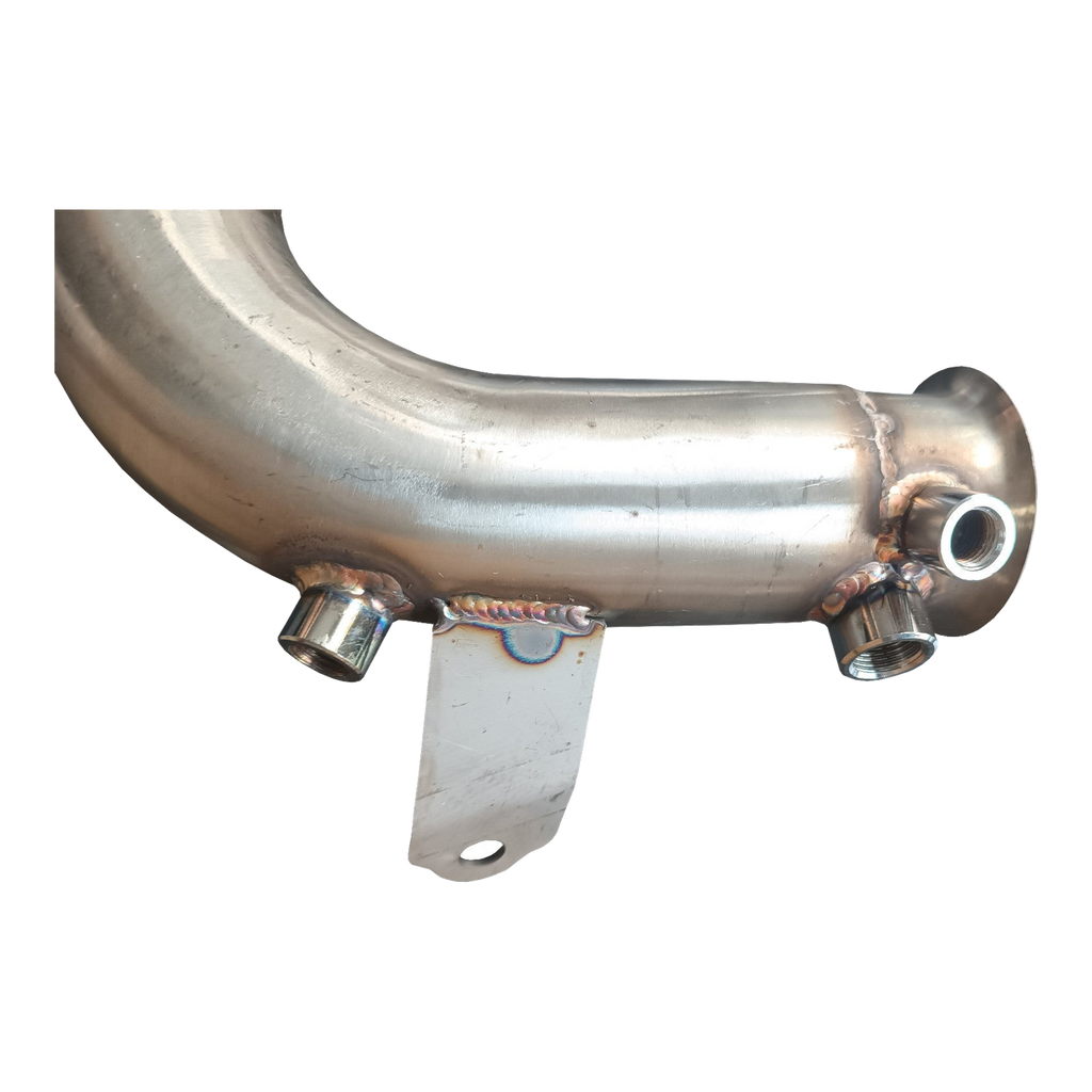 Downpipe House-Tuning VA5K con catalizzatore 200 celle per Audi 2.0 TDI - dettaglio 3