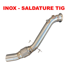 Downpipe House-Tuning T8 in acciaio inox per BMW 2.0d N47