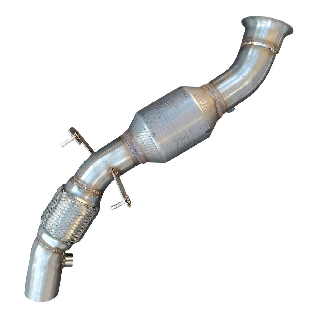 Downpipe House-Tuning T8K con catalizzatore 200 celle per BMW 2.0d N47 - dettaglio 3