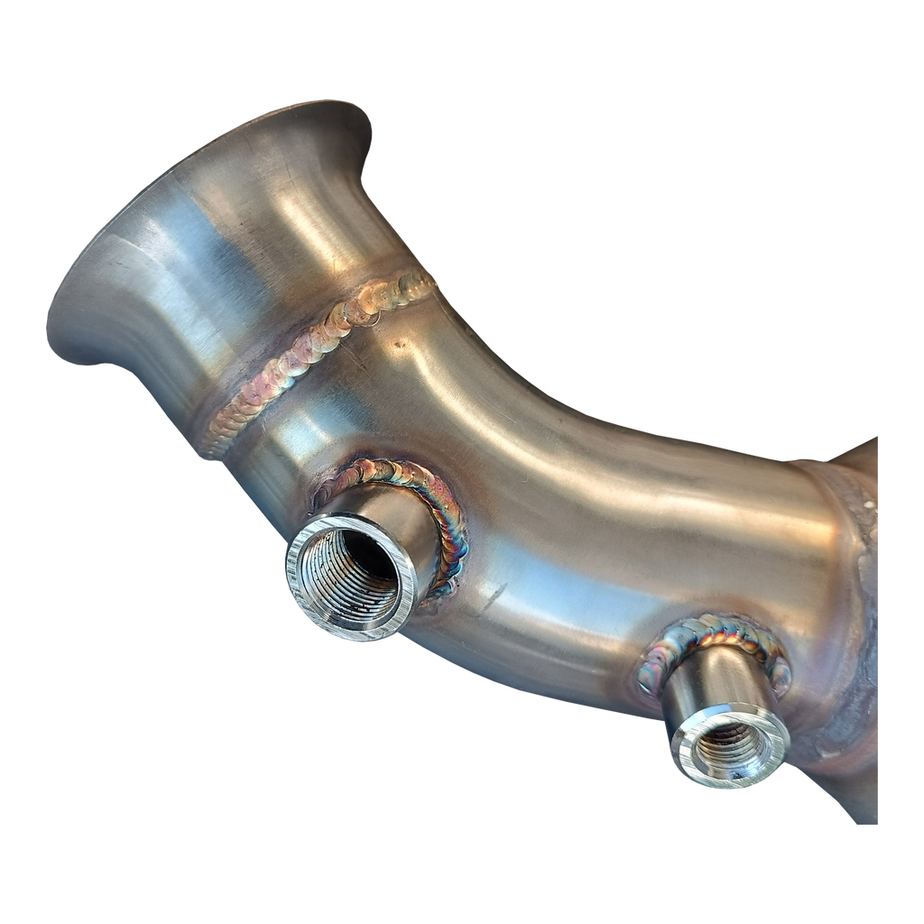 Downpipe House-Tuning T8K con catalizzatore 200 celle per BMW 2.0d N47 - dettaglio 4