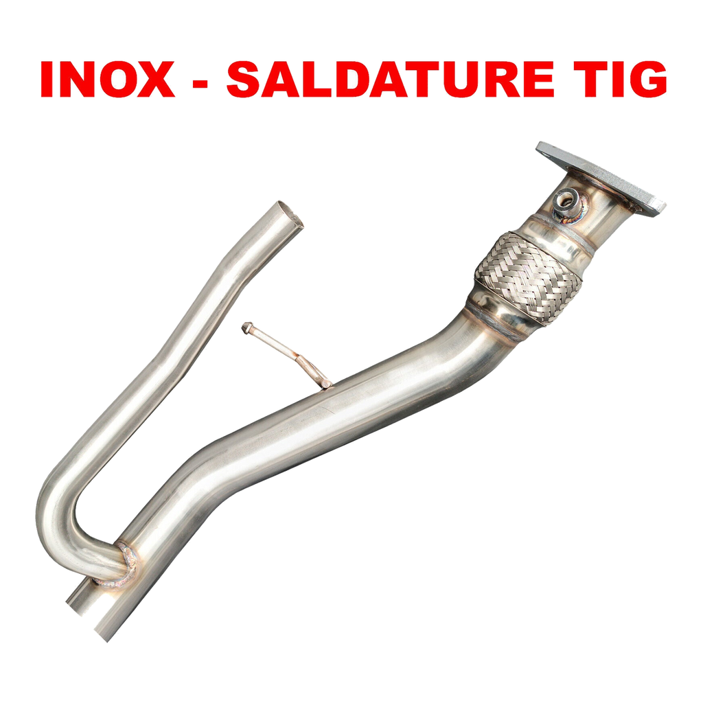 Downpipe House-Tuning LR2 in acciaio inox per Land Rover e Jaguar 2.0 TD4