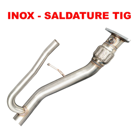 Downpipe House-Tuning LR2 in acciaio inox per Land Rover e Jaguar 2.0 TD4