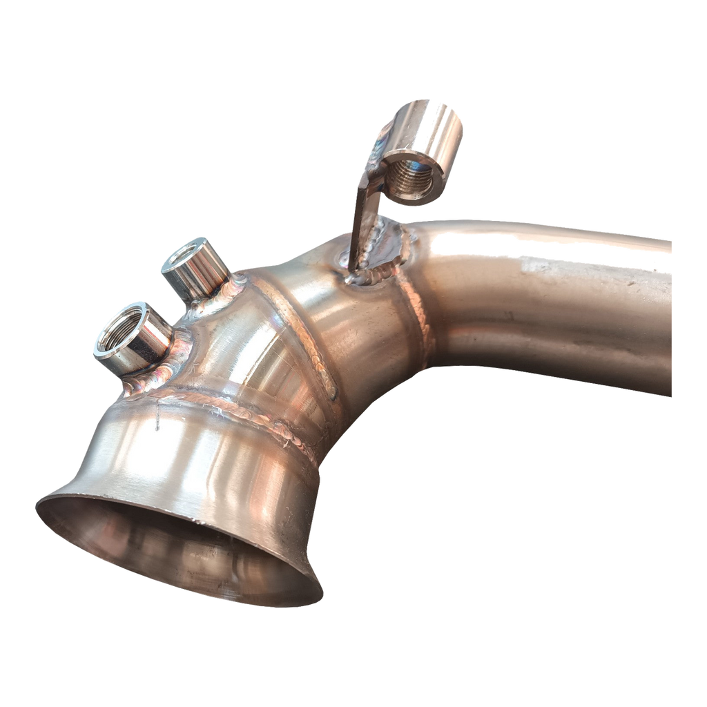 Downpipe House-Tuning LR3 in acciaio inox per Land Rover Range Rover Velar 2.0 D - dettaglio 2