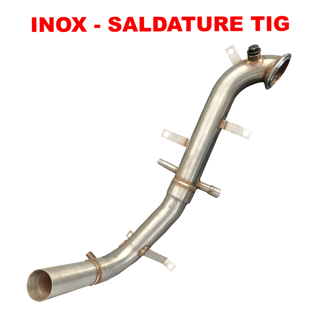 Downpipe House-Tuning T5A in acciaio inox per 1.3 Multijet