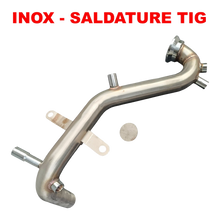 Downpipe House-Tuning T5B in acciaio inox per 1.3 Multijet Euro 6