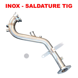 Downpipe House-Tuning T15AB in acciaio inox per Fiat 1.3 Multijet Adblue