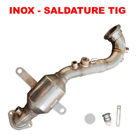 Downpipe House-Tuning T15ABK con catalizzatore 200 celle per Fiat 1.3 Multijet Adblue