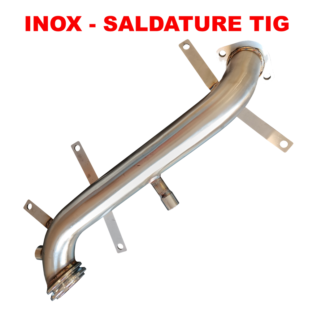 Downpipe House-Tuning T6 in acciaio inox per 1.6 Multijet