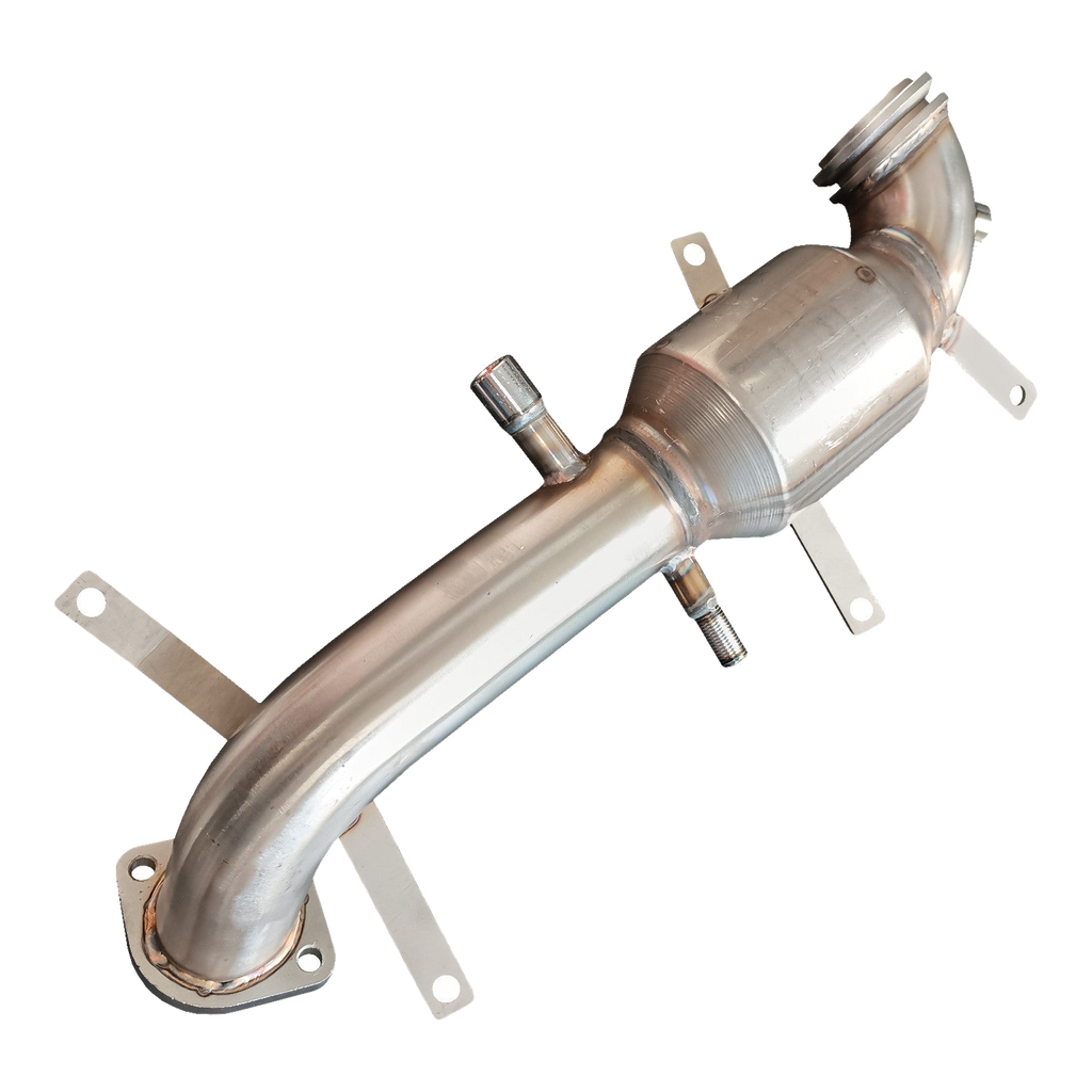 Downpipe House-Tuning T6K con catalizzatore 200 celle per Alfa Romeo 1.6 JTDm - dettaglio 1