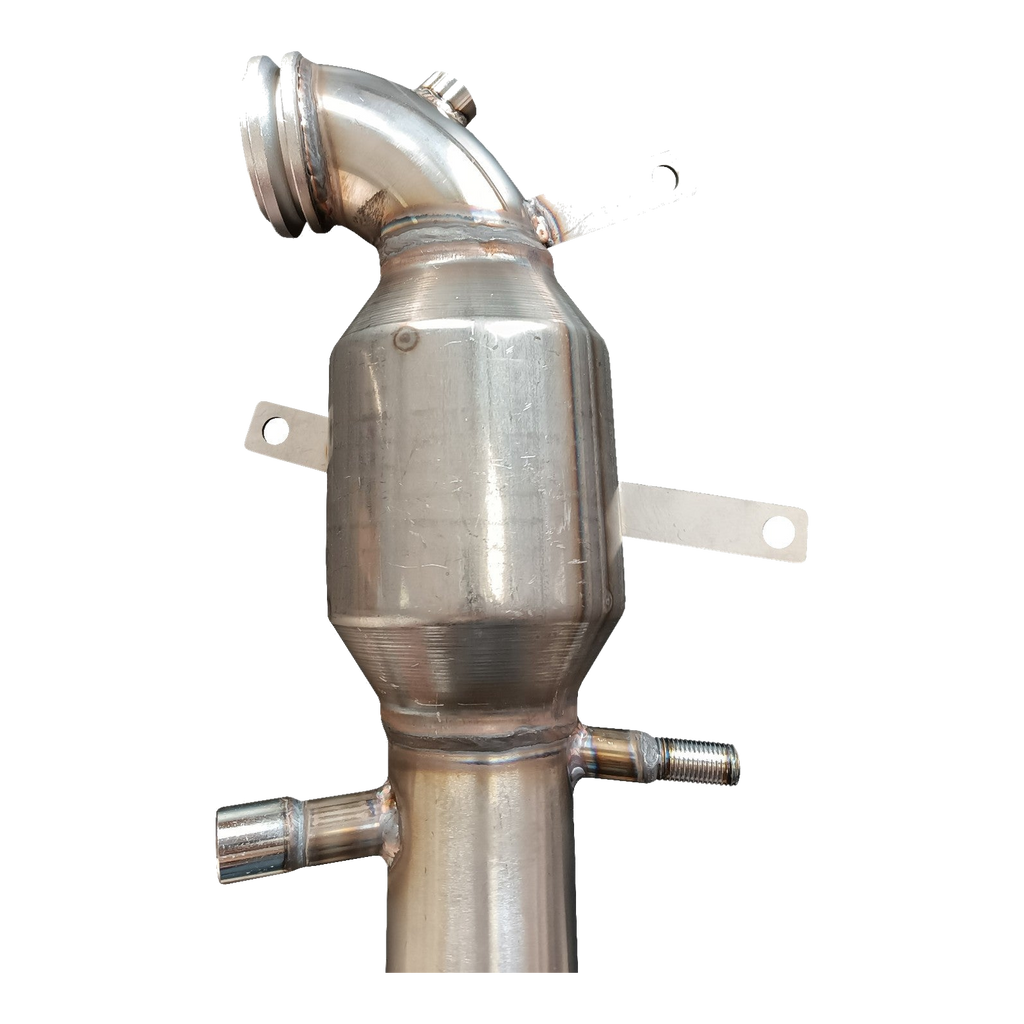Downpipe House-Tuning T6K con catalizzatore 200 celle per Alfa Romeo 1.6 JTDm - dettaglio 3