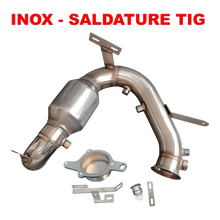 Downpipe con catalizzatore 200 celle House-Tuning T18BK per Nissan 1.5 dCi Adblue
