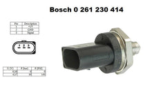 Sensore di pressione Ecumaster con connettore Bosch