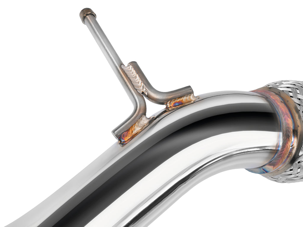 Downpipe Honda Civic FK7 con attacco sonda lambda