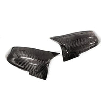 Carica l'immagine nel visualizzatore di Gallery, CarbonWorks Calotte specchietti M3/M4 Style in carbonio per BMW Serie 1 F20/F21 2011-2019, Serie 2 F22/F23/F87 dal 2012,