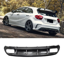 Carica l'immagine nel visualizzatore di Gallery, CarbonWorks Lip paraurti posteriore in carbonio per Mercedes-Benz Classe A W176 2013-2018 - foto 1