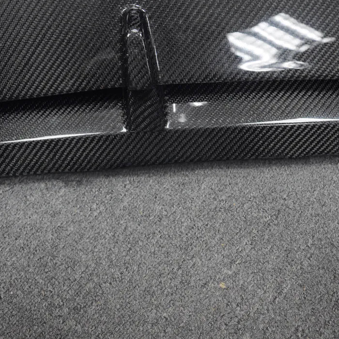 CarbonWorks Lip paraurti posteriore in carbonio per Mercedes-Benz Classe A W176 2013-2018 - foto 7