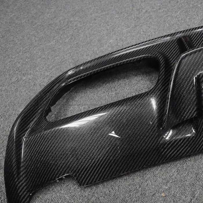 CarbonWorks Lip paraurti posteriore in carbonio per Mercedes-Benz Classe A W176 2013-2018 - foto 6