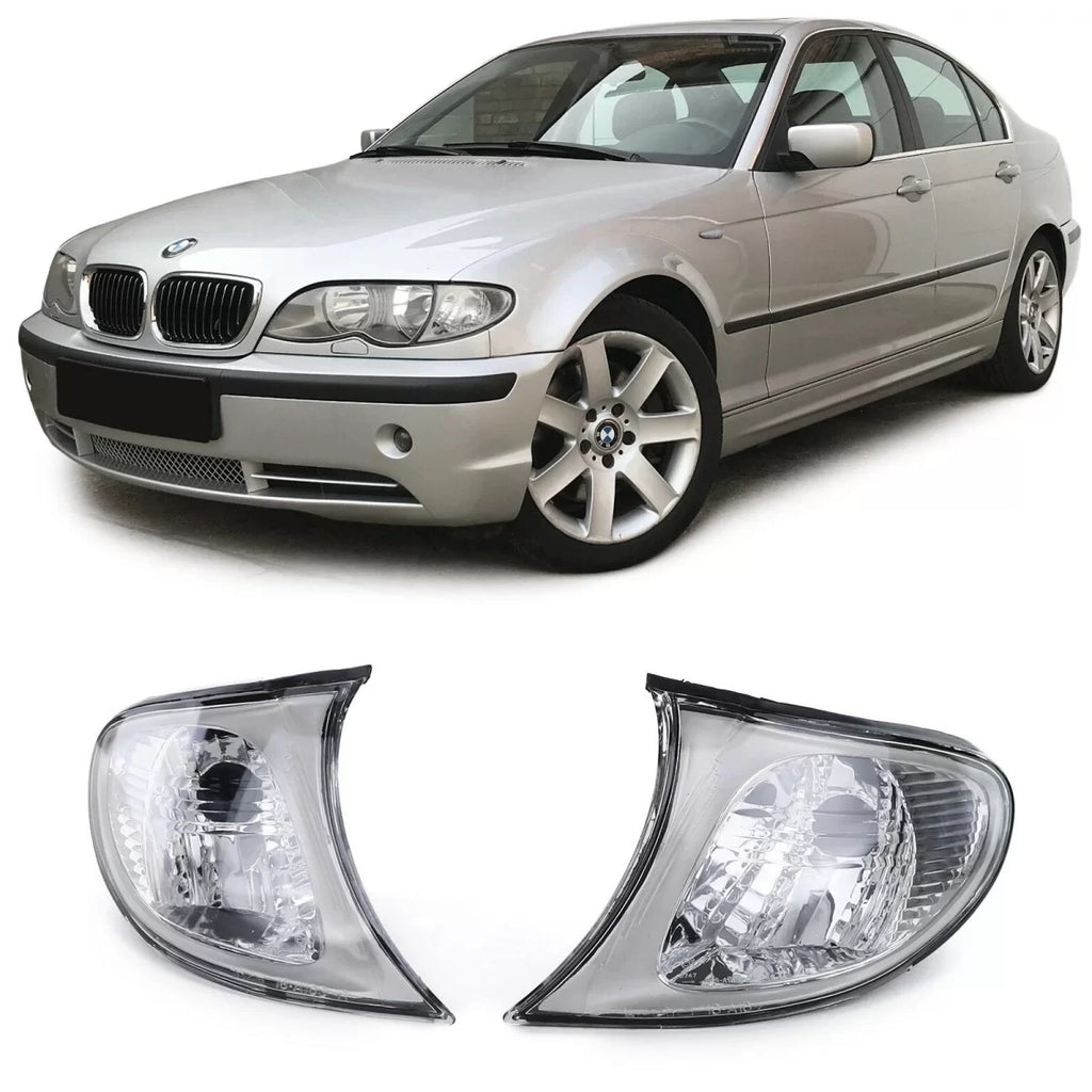 Freccia bianco trasparente destro sinistro per BMW E46 berlina Touring 01-05