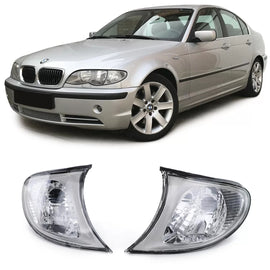 Freccia bianco trasparente destro sinistro per BMW E46 berlina Touring 01-05