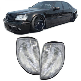 Freccia bianco – coppia per Mercedes Classe S W140 91-94