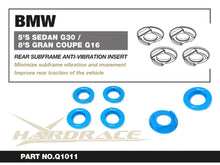 Inserti antivibrazione telaietto posteriore Hardrace BMW Serie 5 G30 berlina e Serie 8 G16 Gran Coupé – 4 pezzi – foto 2