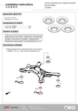 Inserti boccole telaietto posteriore Hardrace Lexus RX MK4 AL20 – kit 4 pezzi – foto 10